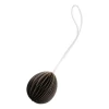 DBKD Pääsiäiskoristeet^Ovoid pääsiäiskoriste paperi small 4 cm, Brown