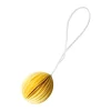 DBKD Pääsiäiskoristeet^Ovoid pääsiäiskoriste paperi small 4 cm, Keltainen