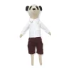 Ferm Living Lastenhuoneen Sisustus|Lastenhuoneen Sisustus^Panda Teddy pehmolelu, Luonnollinen
