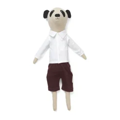 Ferm Living Lastenhuoneen Sisustus|Lastenhuoneen Sisustus^Panda Teddy pehmolelu, Luonnollinen