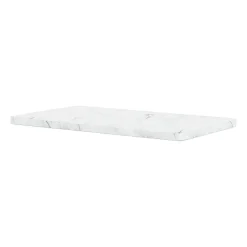Montana Hyllyt & Hyllyjärjestelmät^Panton Wire pöytälevy 18,8x34,8 cm, White marble