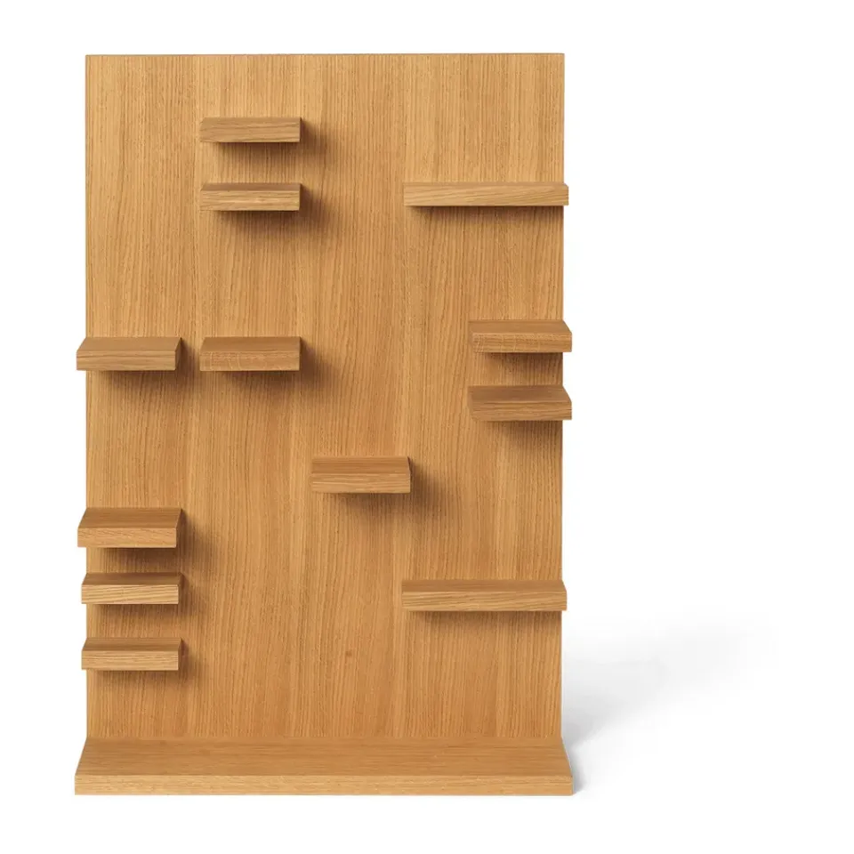 Ferm Living Hyllyt & Hyllyjärjestelmät^Parade seinähylly 60 cm, Oiled oak