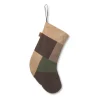 Ferm Living Joulukoristeet^Patchwork joulusukka, multi