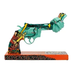 Non Violence Kodinsisustusta Ja Yksityiskohtia^Peace n Luv koriste 19 cm, Multi