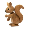 Spring Copenhagen Puuhahmot^Peanut Orava koriste 8,5 cm, Tammi
