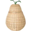 Ferm Living Lastenhuoneen Säilytys|Säilytyskorit^Pear säilytyskori, luonnonvärinen