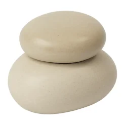 Ferm Living Laatikot & Rasiat^Pebble ash pieni, Sand/Cream