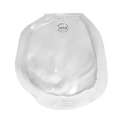 DBKD Maljakot^Pebble seinälle kiinnitettävä maljakko kirkas, Suuri Ø 18 cm
