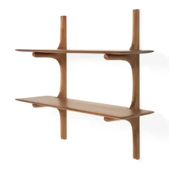 Ethnicraft Hyllyt & Hyllyjärjestelmät^PI seinähylly 91 cm, Varnished mahogany
