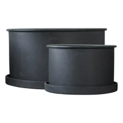 DBKD Ruukut^Plant bowl -ruukku 2-pakkaus, Black