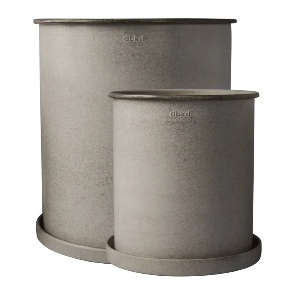 DBKD Ruukut^Plant pot -ruukku large 2-pakkaus, Beige
