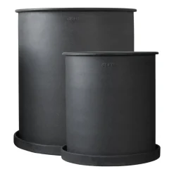 DBKD Ruukut^Plant pot -ruukku large 2-pakkaus, Black