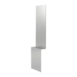 Muuto Seinäpeilit^Pleat seinäpeili, Kiillotettu teräs, 227×57 cm