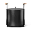Ferm Living Säilytyskorit^Port sytytys- ja tuhka-ämpäri, Black