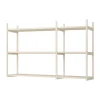 TÔNN furniture Hyllyt & Hyllyjärjestelmät^Portal hylly 123 cm, Off-white