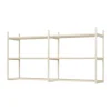 TÔNN furniture Hyllyt & Hyllyjärjestelmät^Portal hylly 158 cm, Off-white