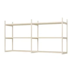 TÔNN furniture Hyllyt & Hyllyjärjestelmät^Portal hylly 158 cm, Off-white