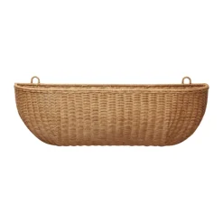 Ferm Living Säilytyskorit^Punottu seinäkorikotelokori 25x75 cm, Natural