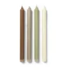 Ferm Living Kynttilät^Pure candles 4 kpl, Botanic blend