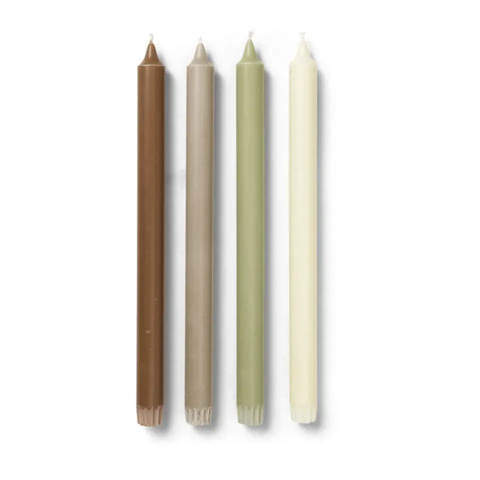Ferm Living Kynttilät^Pure candles 4 kpl, Botanic blend