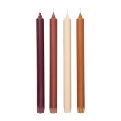 Ferm Living Kynttilät^Pure candles 4 kpl, Roseate Blend