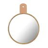 FDB Møbler Seinäpeilit^Q5 Allé peili koukulla, Oak nature lacquered