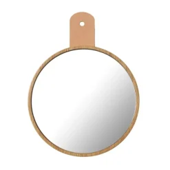 FDB Møbler Seinäpeilit^Q5 Allé peili koukulla, Oak nature lacquered