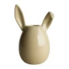 DBKD Kynttilänjalat & Kyntteliköt^Rabbit kynttilänjalka 13 cm, Kiiltävä keltainen