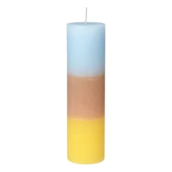 Broste Copenhagen Kynttilät^Rainbow pöytäkynttilä 25 cm, Pineapple cloud