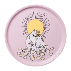 Moomin Arabia Kodinsisustusta Ja Yksityiskohtia|Koristetarjottimet^Rakastunut Muumi tarjotin, Ø35 cm