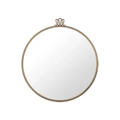 GUBI Seinäpeilit^Randaccio peili, Antique brass, keskikokoinen