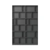 Montana Hyllyt & Hyllyjärjestelmät^Read kirjahylly, Anthracite 04 7 cm:n kannalla