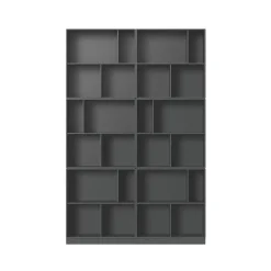 Montana Hyllyt & Hyllyjärjestelmät^Read kirjahylly, Anthracite 04 7 cm:n kannalla
