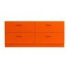 Relief Lipastot & Säilytyslaatikostot^sokkeli 123 cm, Orange