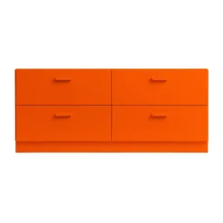 Relief Lipastot & Säilytyslaatikostot^sokkeli 123 cm, Orange