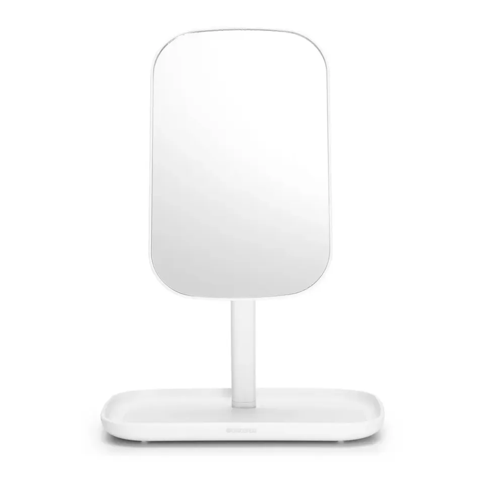 Brabantia Pöytäpeilit^ReNew peili säilytystasolla, Valkoinen