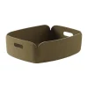 Muuto Säilytyskorit^Restore säilytyskori pieni, Brown Green