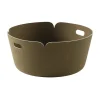 Muuto Säilytyskorit^Restore säilytyskori pyöreä, Brown Green