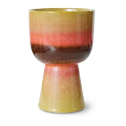 HKliving Ruukut^Retro kukkaruukku Ø16,5 cm, Lime green