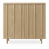 Normann Copenhagen Kaapit & Vitriinit^Rib kaappi 96 x 98,5 cm, Oak