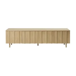 Normann Copenhagen Tv-Tasot & Mediakalusteet|Senkit & Sivupöydät^Rib sideboard matala, Oak