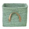 RICE Lastenhuoneen Säilytys|Säilytyskorit^raffia säilytyskori, Minttu
