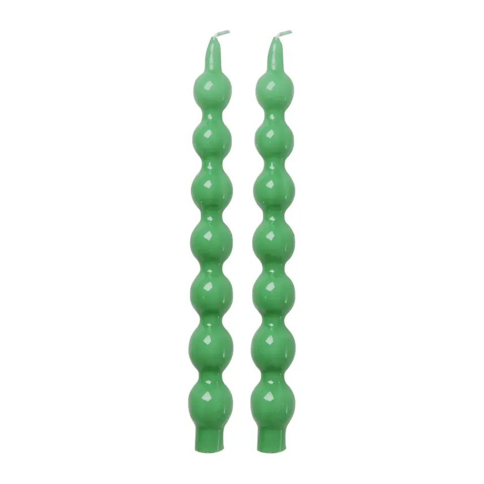RICE Kynttilät^valot 30,2 cm 2 kpl, Green