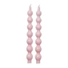 RICE Kynttilät^valot 30,2 cm 2 kpl, Soft pink
