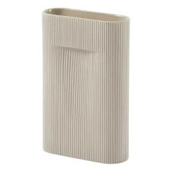 Muuto Maljakot^Ridge maljakko 35 cm, Beige