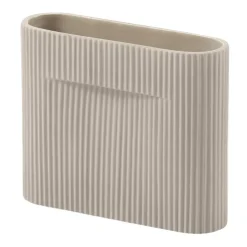 Muuto Maljakot^Ridge maljakko 16,5 cm, Beige