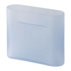 Muuto Maljakot^Ridge maljakko huurrettu lasi 16,5 cm, Light blue
