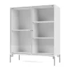 Montana Kaapit & Vitriinit^Ripple II vitriinikaappi 69,6x82,2x30 cm, NewWhite-jalat chrome