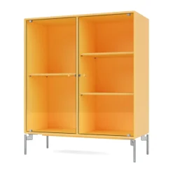 Montana Kaapit & Vitriinit^Ripple II vitriinikaappi 69,6x82,2x30 cm, Acacia-jalat chrome