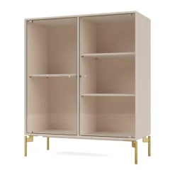 Montana Kaapit & Vitriinit^Ripple II vitriinikaappi 69,6x82,2x30 cm, Clay-jalat brass